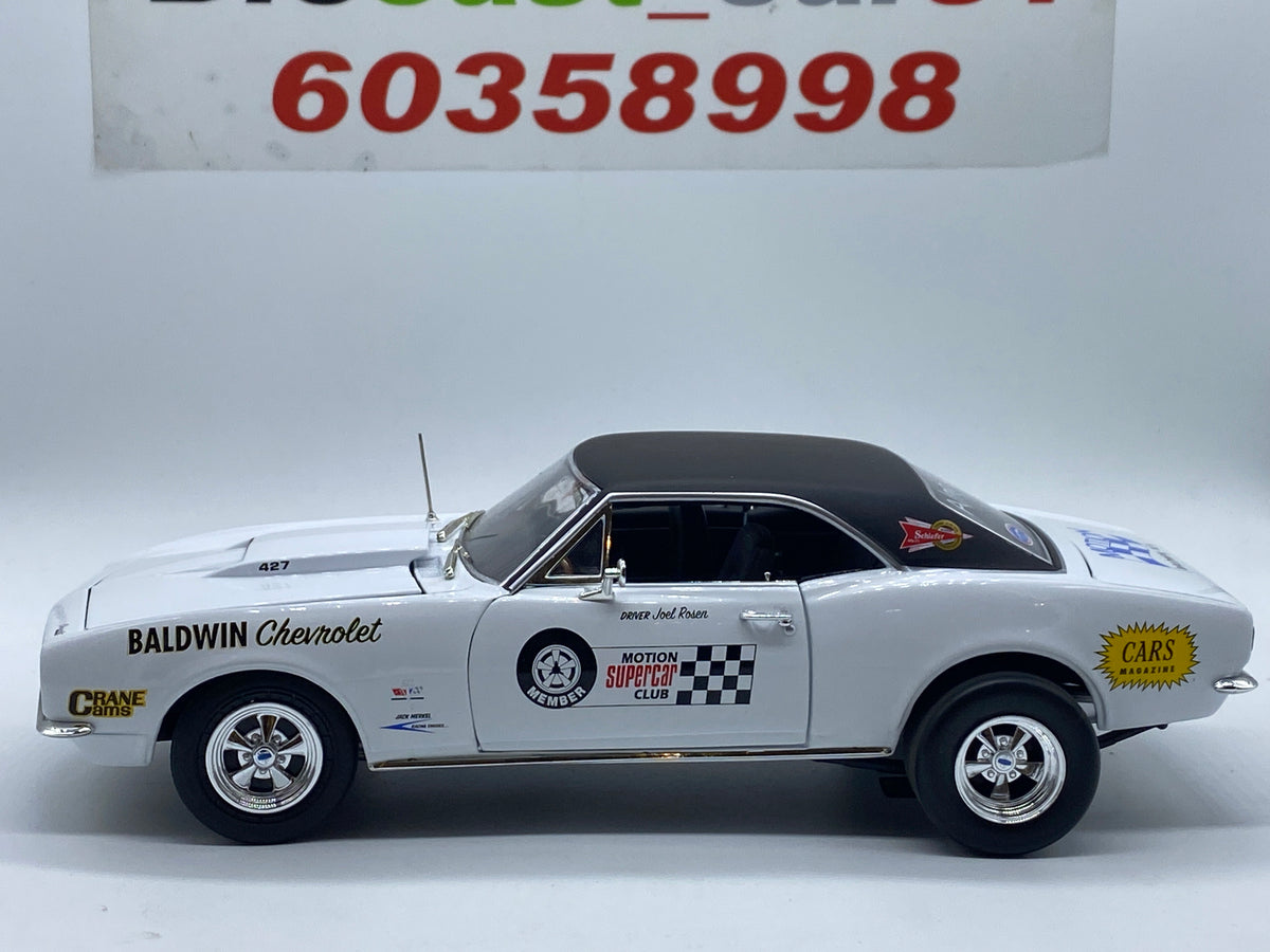 Baldwin Motion Camaro 1/18 限定版 シェビーカマロ オートワールド 1970 シボレー カマロ ボールドウィンモーション