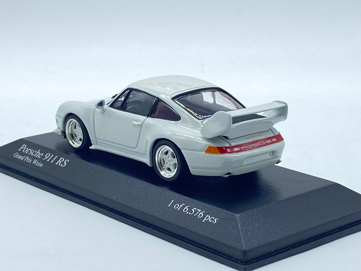 MINICHAMPS 1/43 PORSCHE 911 RS 1995 Grand Prix Weiss 430065105 Limited