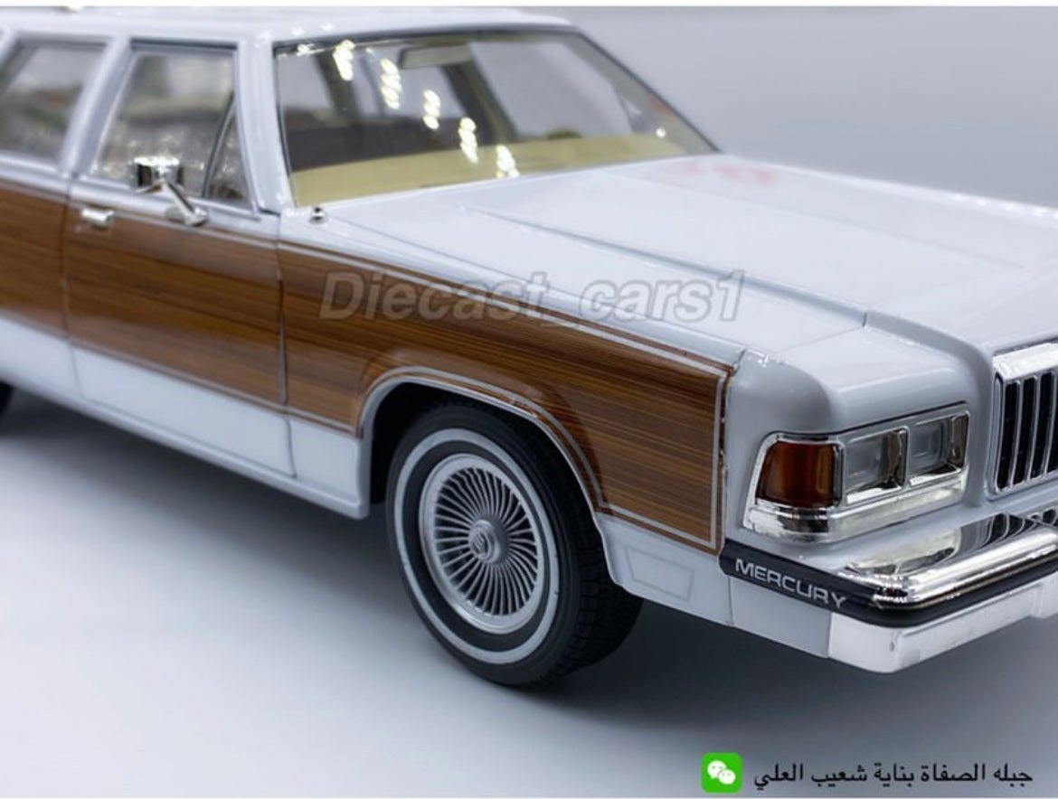 Greenlight '89 Mercury Grand Marquis 1:18. – diecastcars1