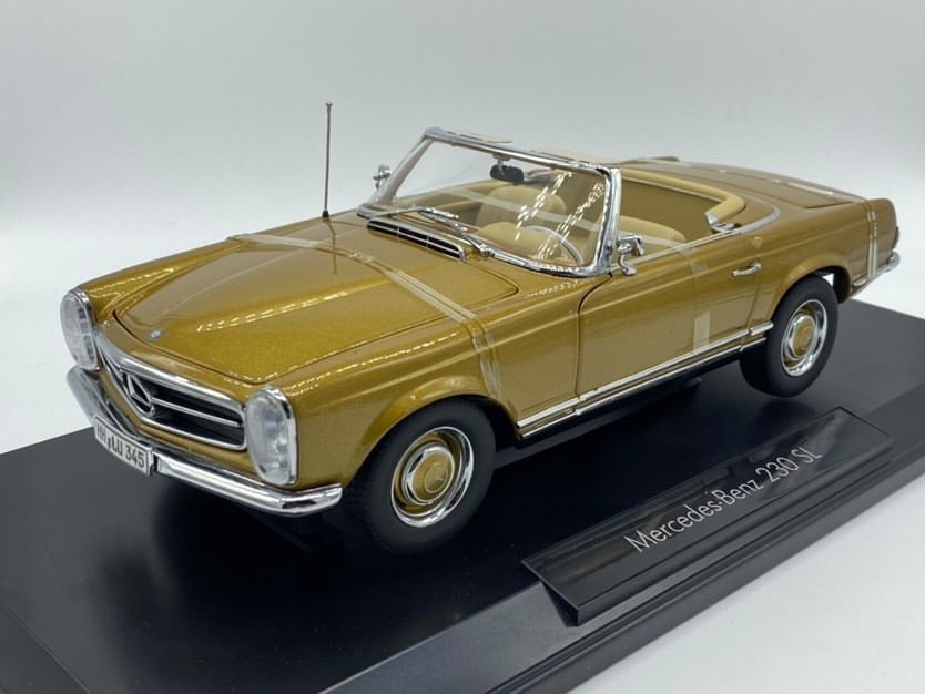 Norev '63 Mercedes-Benz Pagoda 230SL 1:18. – diecastcars1