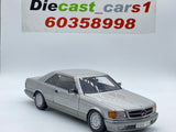 AutoArt ‘86 Mercedes Benz 500sec 1:18 (Read & Attention).