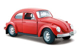 Maisto ‘73 Volkswagen Beetle 1:24. Red & Green.