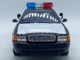 Motormax ‘01 Crown Victoria “Old Kuwait Police 2000’s” 1:18.
