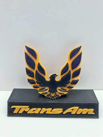 Trams AM Logo Plastic.