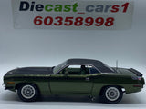 ACME ‘70 Plymouth Cuda Barracuda Vinyl 340 1:18.