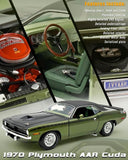ACME ‘70 Plymouth Cuda Barracuda Vinyl 340 1:18.