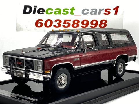 Old School ‘86 GMC Suburban 2500 Sierra Classic 1:18.