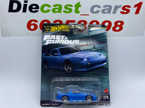 Hot wheels '96 Nissan 180sx Type X 1:64.