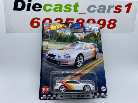 Hot wheels '95 Toyota Celica GT Four 1:64.