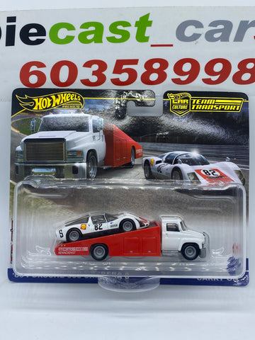 Hot Wheels  ’66 Porsche 906 & Flatbed 1:64.