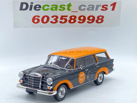 Norev ‘66 Mercedes 190 200 Universal “Old Kuwait Taxi” 50’s & 60’s 1:18.