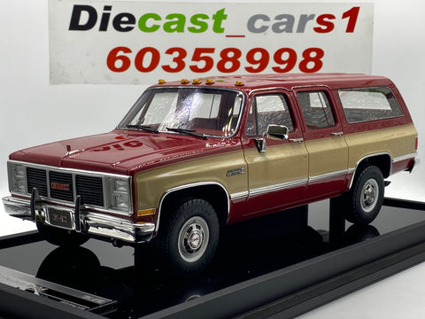 Old School ‘86 GMC Suburban 2500 Sierra Classic 1:18.