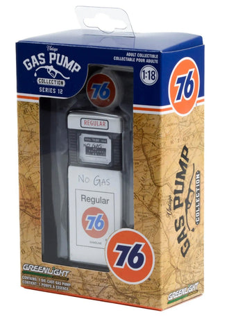Greenlight GAS Pump Vintage 76 1:18.