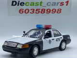 Motormax ‘01 Crown Victoria “Old Kuwait Police 2000’s” 1:18.