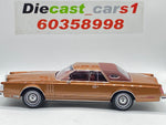 MCG ‘78 Lincoln Continental Mark V 1:18.