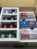 Majorette Nissan GT-R, Nissan Cefiro A31, Toyota Supra JZA80, Honda Civic Type R EK9 1.64.