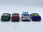 Majorette Nissan GT-R, Nissan Cefiro A31, Toyota Supra JZA80, Honda Civic Type R EK9 1.64.
