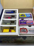 Majorette Nissan Z, Nissan Skyline GT-R R35, Suzuki Carry, Honda Civic Type R EK9 1.64.