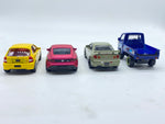 Majorette Nissan Z, Nissan Skyline GT-R R35, Suzuki Carry, Honda Civic Type R EK9 1.64.