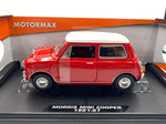 MotorMax ‘61-‘67 Mini Cooper 1:18.