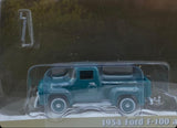 Greenlight ‘54 Ford F-100 and Trailer 1:64.