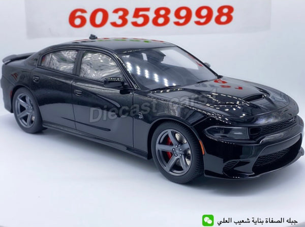ミニカー GT Spirit 1/18 Dodge Charger SRT Hellcat 1/18 GT Spirit 2019 Dodge Charger SRT Hellcat (Pitch Black