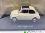 ‘60 Fiat 500D 1:24 + magazine.