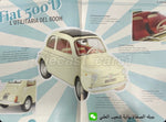 ‘60 Fiat 500D 1:24 + magazine.