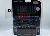 Greenlight ‘68 Mustang GT Bullitt and Figure 1:64.