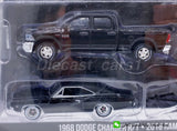 Greenlight ‘68 Dodge Charger, ‘16 Dodge Ram 1:64.