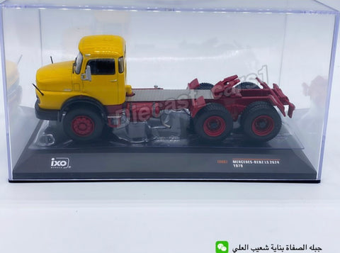 Ixo 1:43 Mercedes Benz L911 Bierre La Mame year 1969 TRU004 model car Ixo 1:43 Mercedes Benz L911 Bierre La Mame year 1969 TRU004 model car