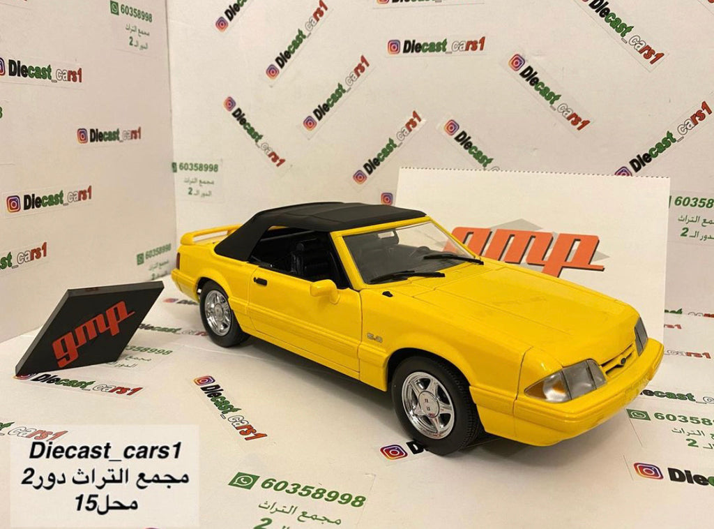 GMP '93 Convertible Ford Mustang LX 1:18. – diecastcars1