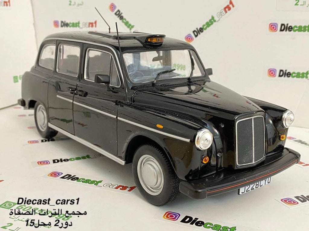 税込】 ミニチャンプス 1/18 London Taxi 1989 黒 希少モデル ミニカー