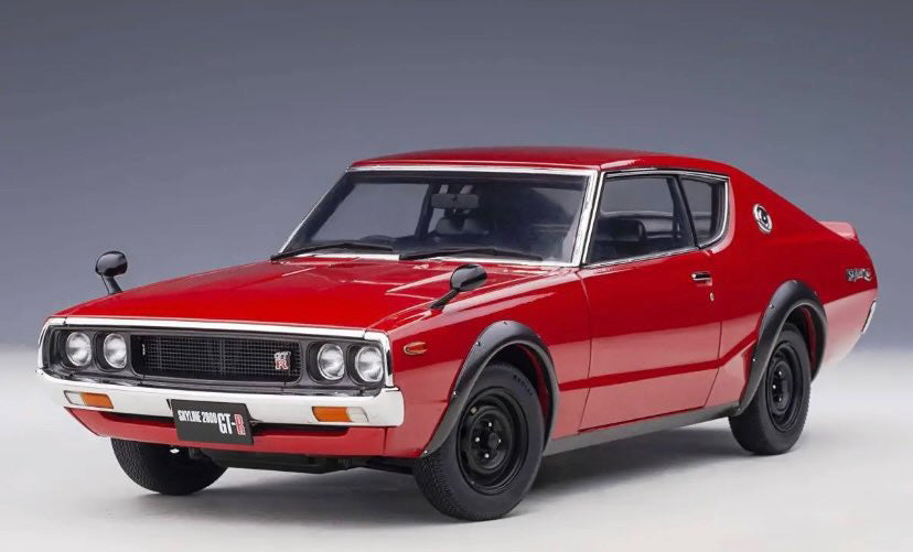 オンラインストア限定モデル” AUTOart 1/18 日産 スカイライン